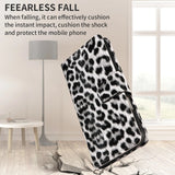 Leopard Print Leather Phone Case For iPhone