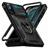 Heavy Duty with Camera 360°Kickstand Case For Samsung