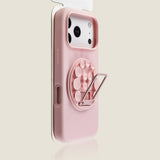 Suction Cup Bracket Silicone Phone Case For iPhone