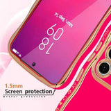 Wave Heart Shape Soft Case For Samsung