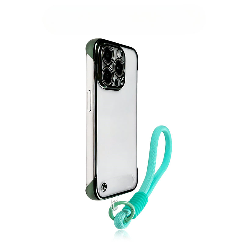 Ultra-thin Transparent Borderless Mobile Phone Case For iPhone