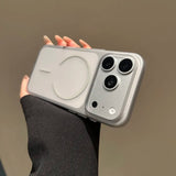 Ultra-thin Frosted Magnetic Phone Case For iPhone