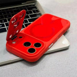 Lens Holder Soft Edge Phone Case For iPhone