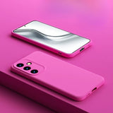 Liquid Silicone Solid Color Phone Case For Samsung
