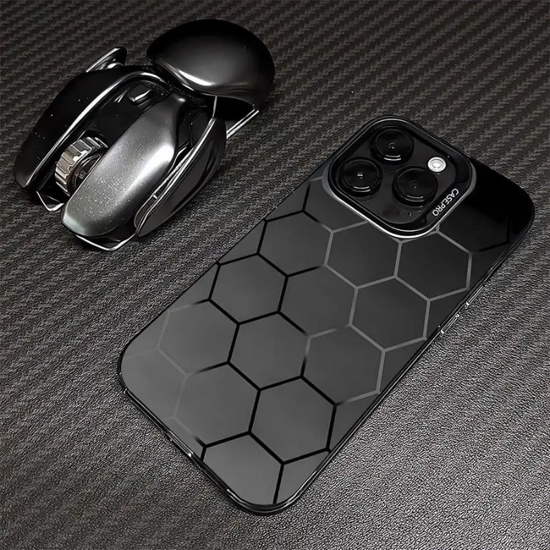 Honeycomb Design Phone Case For iPhone