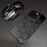 Honeycomb Design Phone Case For iPhone