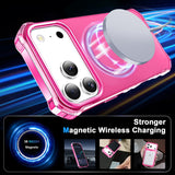 Transparent Frosted Magnetic Phone Case For iPhone