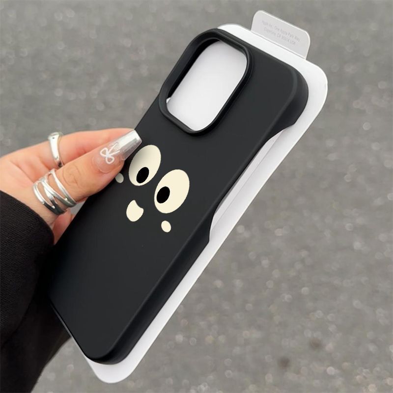 Emoji Anti-fall Frameless Mobile Mobile Phone Case For iPhone