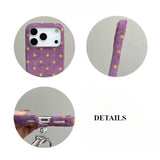 Corduroy Star Phone Case For iPhone