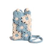 Knitted Crossbody Phone Bag