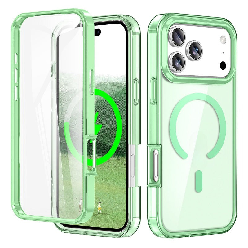 2-in-1 Double-Sided Magnetic Phone Case For iPhone