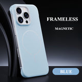 Ultra-thin Borderless Magnetic Phone Case For iPhone