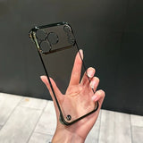 Ultra-thin Bezel-less Phone Case For iPhone
