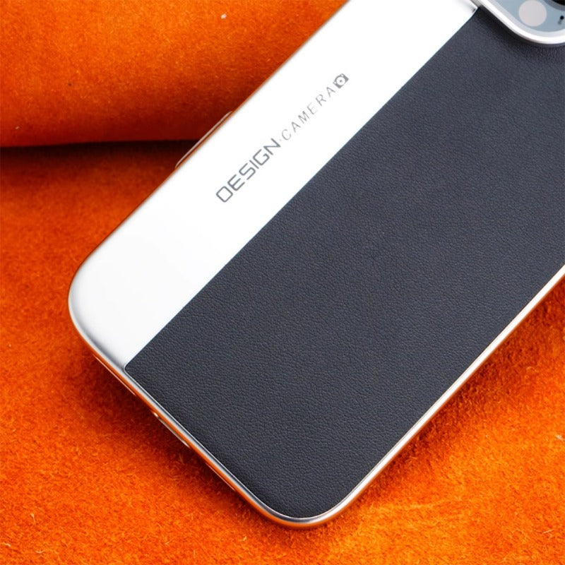 Colorblock Anti-fall Phone Case For iPhone