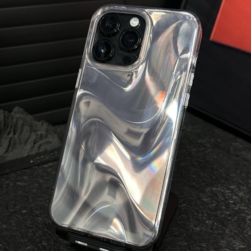 Blurred Flowing Light Phone Case For iPhone