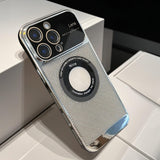 Large Window Cooling Phone Case For iPhone