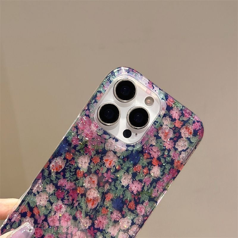Floral Phone Case For iPhone