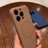 Lens-flat Magnetic Phone Case For iPhone