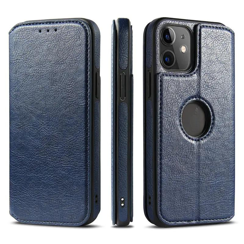 Magnetic Flip Leather Phone Case For IPhone