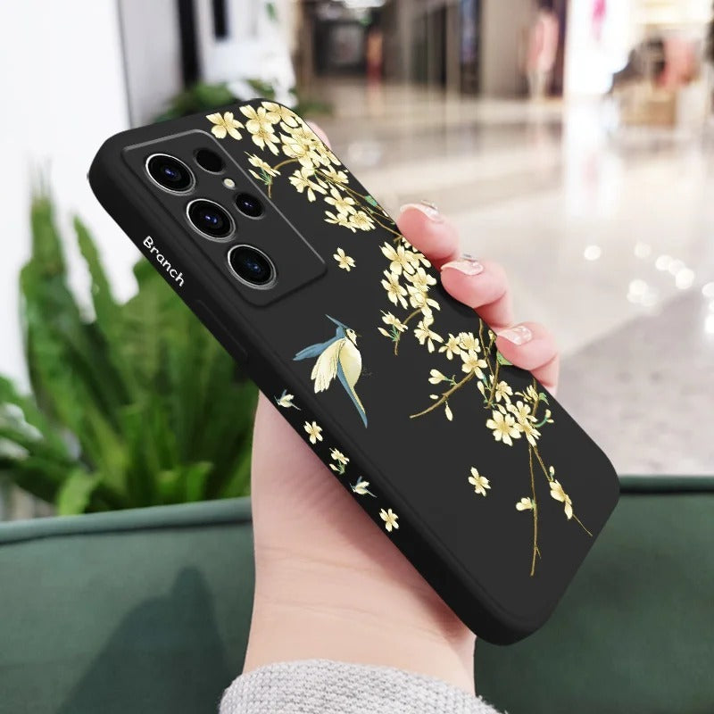 Plum Tree Branch Phone Case For Samsung