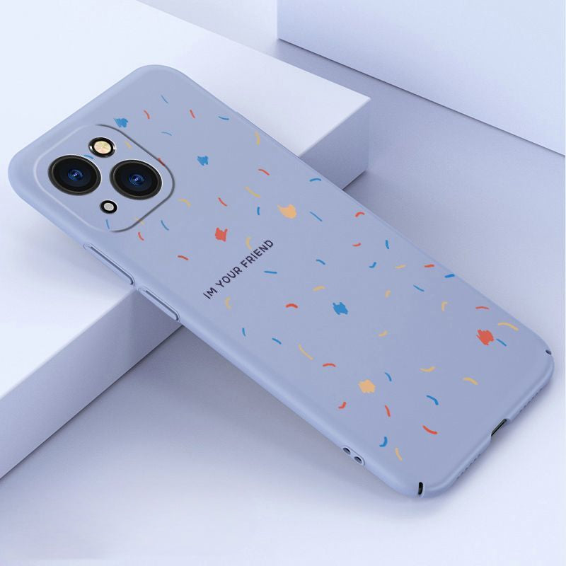 Fallen Flower Ultra-thin Shockproof Hard Phone Case For iPhone