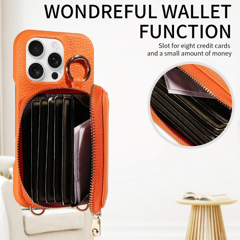 High Quality Faux Leather Phone Case For iPhone