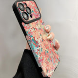 Flower Leather Phone Case For iPhone