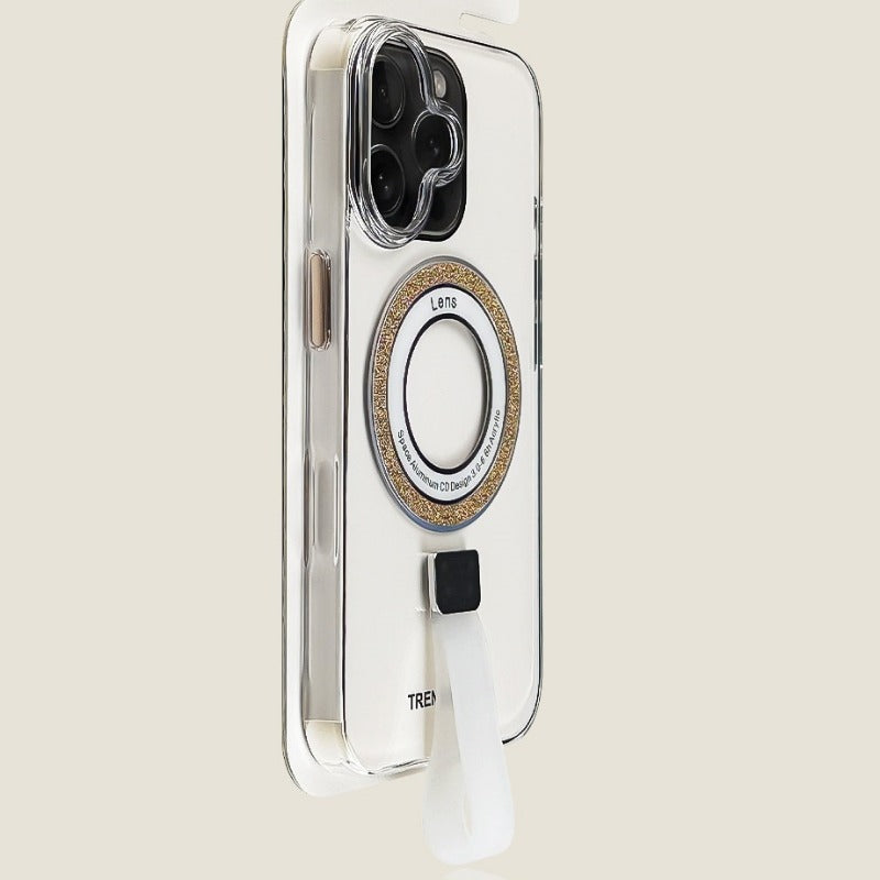 Glitter Magnetic Phone Case For iPhone