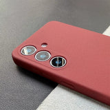 Matte quicksand Slim Soft Sandstone Back Case For Samsung