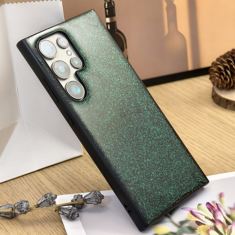 Anti-drip Glue Glitter Phone Case For Samsung