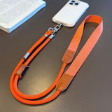 Solid Color Adjustable Crossbody Phone Strap