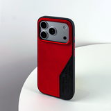 Denim Patchwork Soft-edge Phone Case For iPhone