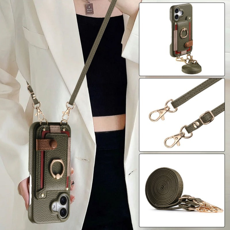 Magnetic Anti-fall Mobile Phone Case For iPhone