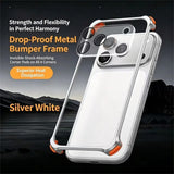 Metal Aluminum Alloy Frame Lens Protective Phone Case For iPhone
