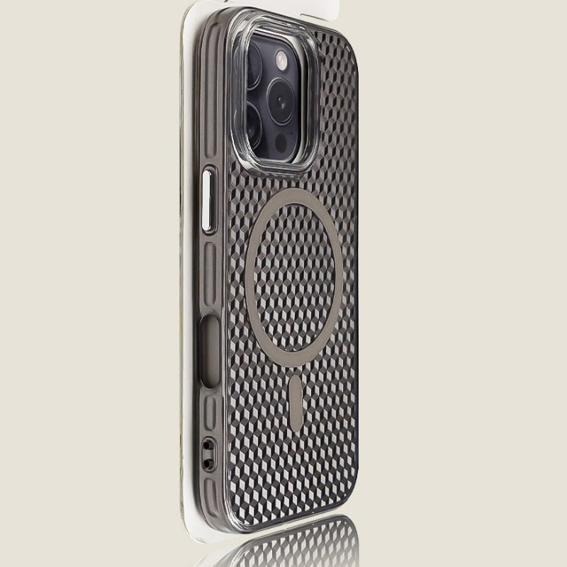 Cube Pattern Phone Case For iPhone