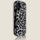 Leopard Print Magnetic Wireless Charging Phone Case For iPhone