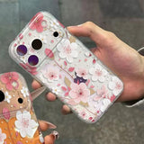 Flower-shaped Shockproof Soft Phone Case For iPhone