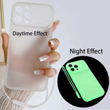 Night Light Luminous Clear Phone Case For iPhone