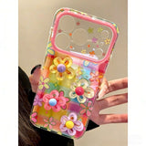 Floral Plaid Phone Case For iPhone