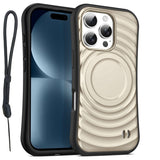 Simple Solid Color Magnetic Phone Case For iPhone