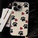 Black Claw Love Phone Case For iPhone