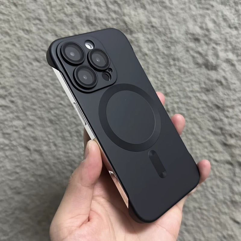 Frameless Magnetic Phone Case For iPhone