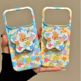 Graffiti Star Magnetic Phone Case For iPhone