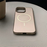 Ultra-thin Metallic Paint Phone Case For iPhone