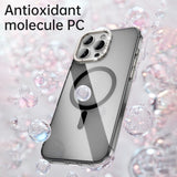 Invisible Bracket Diamond Magnetic Phone Case For iPhone