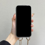 Blue Flower Bracelet Anti-fall Phone Case For iPhone