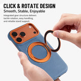 Frameless Magnetic Stand Phone Case For iPhone
