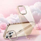 Invisible Bracket Diamond Magnetic Phone Case For iPhone