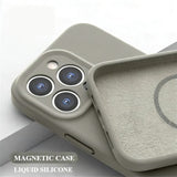 Soft Liquid Silicone Drop-Proof Phone Case For iPhone