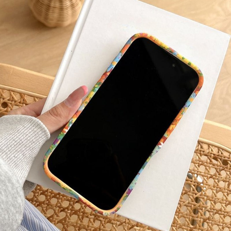Flower Soft Phone Case For iPhone